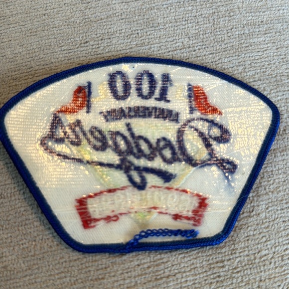 Los Angeles Dodgers 100th Anniversary 1890 NL 1990  PATCH New - Picture 2 of 4